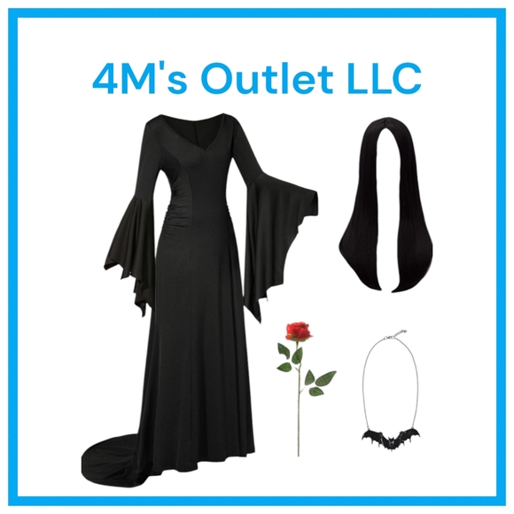 ZFQI Other - Black Gothic Dress